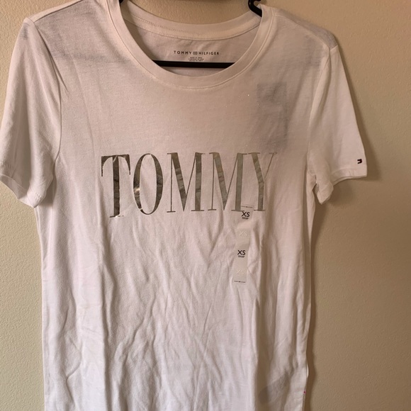 Tommy Hilfiger White Tshirt - Picture 2 of 3